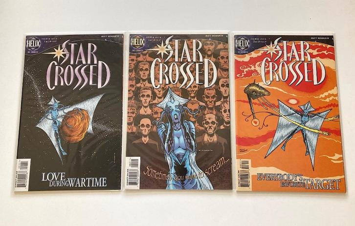 Star Crossed #1-3 (set) DC Comics Helix 1997, Boeken, Strips | Comics, Nieuw, Complete serie of reeks, Amerika, Ophalen