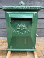 Antieke PTT Brievenbus Platteland 1870 - Groen, Antiek en Kunst, Ophalen