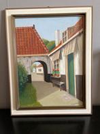 C.Nustelang vlaams dorpsgezicht, Antiek en Kunst, Ophalen of Verzenden