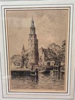 Hendrikus Rodenburg -Montelbaanstoren  Amsterdam, Ophalen of Verzenden