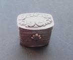 Antiek zilveren loderein doosje 1852 gekeurd HA98, Verzenden, Zilver