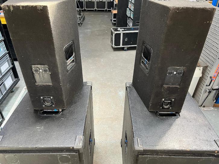 geluidset: Electro Voice speakers hoog en RCF speakers laag, Audio, Tv en Foto, Luidsprekers, Gebruikt, 120 watt of meer, Overige merken
