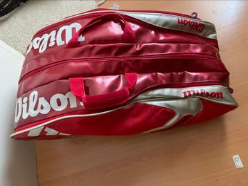 12 racket back wilson profesionele tennistas beschikbaar voor biedingen