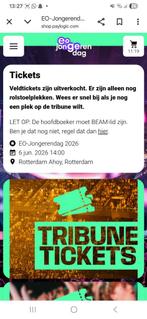 OPZOEK VELDKAARTEN 2X EO JONGEREN DAG, Alle leeftijden, Ophalen of Verzenden, Zo goed als nieuw