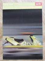 Aprilia SR 50 Stealth scooter (49cc) folder, Fietsen en Brommers, Handleidingen en Instructieboekjes, Ophalen of Verzenden, Gebruikt