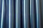 Lak stoffen stretch metallic navy, Blauw, 120 cm of meer, Ophalen of Verzenden, Polyester