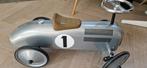 Vintage loopwagen  auto zilvergrijs, Ophalen, Gebruikt, Overige merken