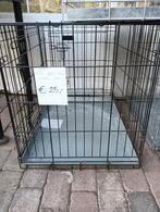 Bench zwart L0,76 B0,53 H0,60, Dieren en Toebehoren, Ophalen, Gebruikt