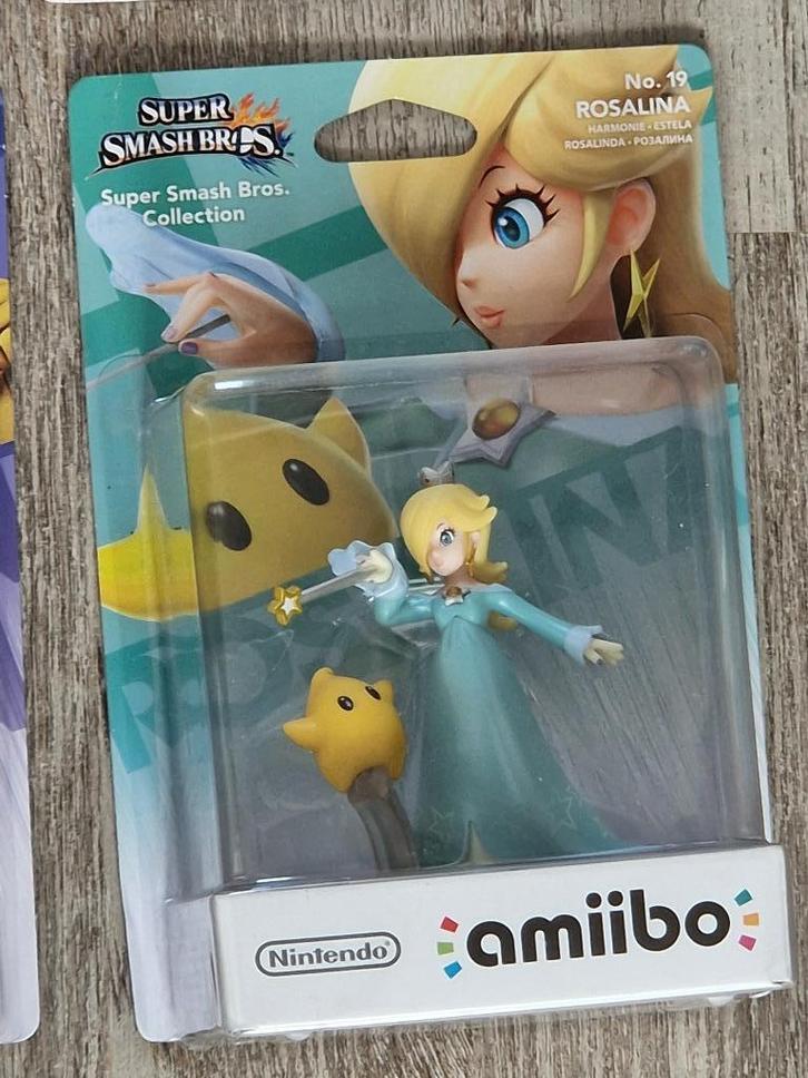 amiibo Rosalina Super Smash Bros serie nummer 19, Spelcomputers en Games, Games | Nintendo Switch, Nieuw, Vechten, 1 speler, Vanaf 3 jaar