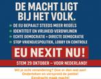 Poster vlag foto kaart gratis petitie, Ophalen of Verzenden, A1 t/m A3