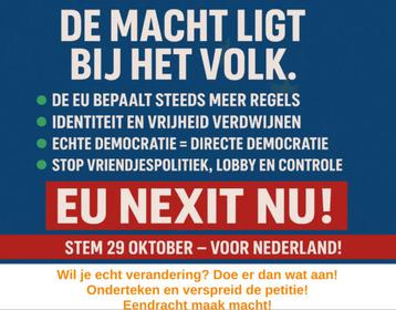Poster vlag foto kaart gratis petitie beschikbaar voor biedingen