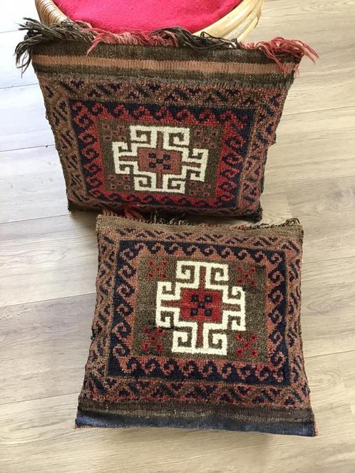 Unieke Handgemaakte Perzische Kussens (KamelenTassen!), Antiek en Kunst, Antiek | Kleden en Textiel, Ophalen of Verzenden