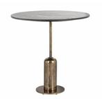 Richmond 2 Ronde Bistrotafel Logan Marmer, 75cm, Huis en Inrichting, Tafels | Bijzettafels, Ophalen, Nieuw, Rond, Luxestijl, chique, modern, luxe