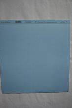6 vel creamotion geembost karton dots blauw 4112, Verzenden, Nieuw, Papier of Karton, Overige merken
