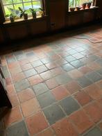 Antieke plavuizen estrikken schoonmaken, Gebruikt, Plavuizen, Plavuizen, Ophalen of Verzenden