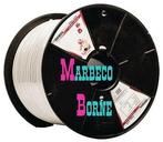 Coax combikabel, 100 M camera kabel met 12 volt kabel, wit, Ophalen, 10 meter of meer, Nedis, Nieuw