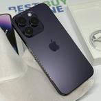 iPhone 14 Pro 128GB paars /krasvrij /100% batt /garantie, Apple, Paars, Zonder simlock, 128 GB