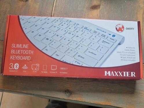 Bluetooth MAXXTER TOETSENBORD, Computers en Software, Toetsenborden, Nieuw, Ophalen of Verzenden