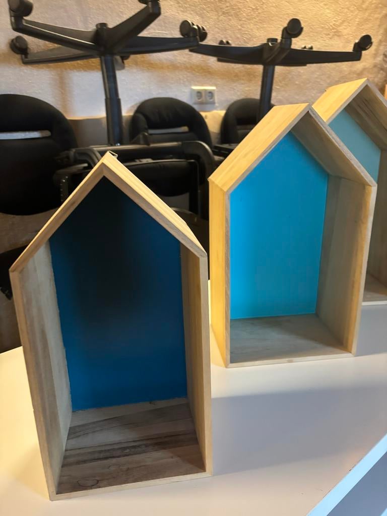 Decoratieve huisjes, Huis en Inrichting, Woonaccessoires | Wandplanken en Boekenplanken, Ophalen of Verzenden, Zo goed als nieuw