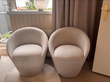 Set van 2 prachrige fauteuils Nieuw! geïmpregneerd  beschikbaar voor biedingen
