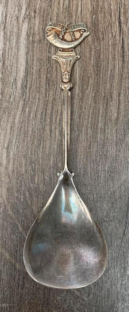 Menno Van CoeHoorn Theelepel, Verzamelen, Militaria | Algemeen, Ophalen of Verzenden