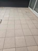 Tuintegels terrastegels 40 x 40 cm.  ong 20 m2, Ophalen, Gebruikt, 10 m² of meer, Beton