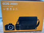Canon EOS 2000D Travel Kit, Ophalen of Verzenden, Nieuw, Spiegelreflex, Canon