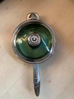 pan met Thermometer Deksel, Huis en Inrichting, Keuken | Potten en Pannen, Kookpan of Snelkookpan, Gebruikt, Inductieplaat, Ophalen of Verzenden