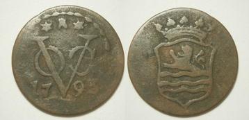 9] Zeeland VOC Duit 1793 beschikbaar voor biedingen
