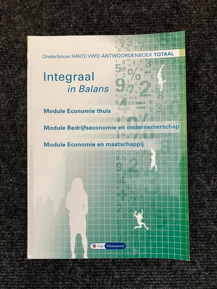 ZGAN Havo VWO Antwoordenboek Economie Integraal in Balans, Boeken, Schoolboeken, Zo goed als nieuw, Economie, HAVO, Ophalen of Verzenden
