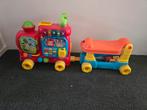 Vtech letter trein, locomotief, Ophalen of Verzenden, Gebruikt, Overige typen, Met licht