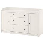 Witte buffetkast ikea Hauga, 75 tot 100 cm, Opstaande rand, Gebruikt, Minder dan 50 cm