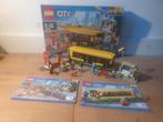 Lego City 60154 Busstation - Compleet!, Kinderen en Baby's, Speelgoed | Duplo en Lego, Ophalen of Verzenden, Zo goed als nieuw