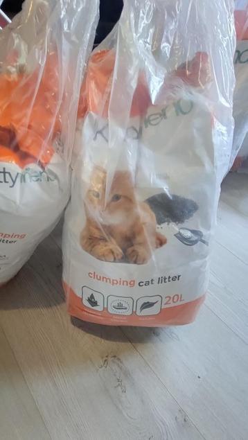 kittyfriend clumping kattenbakvulling 6x 20L beschikbaar voor biedingen