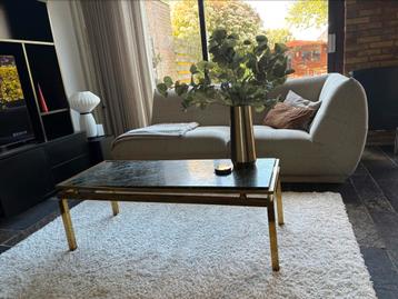 Vintage messing marmeren goud beschikbaar voor biedingen