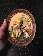 Leuk vintage schilderijtje 3D, Antiek en Kunst, Antiek | Wandborden en Tegels, Ophalen of Verzenden