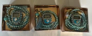 Nieuw: 3 digitale tellers en gebedskettingen beschikbaar voor biedingen