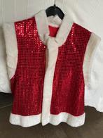 Kerst hesje rood/ glitter / M, Kleding | Dames, Bodywarmers, Ophalen, Zo goed als nieuw, Rood