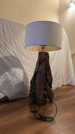 Tafellamp van sloophout, Ophalen of Verzenden, Minder dan 50 cm