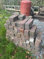 Gebakken straat klinkers rond de 340 stuks, Tuin en Terras, Ophalen, Zo goed als nieuw, Klinkers