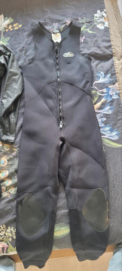 Kajak Wetsuit met Rits Voor handschoenen schoenen watershirt, Watersport en Boten, Watersportkleding, Gebruikt, Wetsuit, Heer