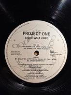 Vinyl LP - Project One - Sharp As A Knife, Cd's en Dvd's, Ophalen of Verzenden, Gebruikt, 12 inch, Techno of Trance