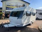 Hobby De Luxe 400 SFE Mover!, Caravans en Kamperen, Caravans, Schokbreker, Hobby, Bedrijf, Treinzit
