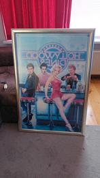 Grote lijst 'Hollywood Diner', Huis en Inrichting, Woonaccessoires | Schilderijen, Tekeningen en Foto's, Ophalen of Verzenden
