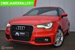 Audi A1 1.4 TFSI S-Line Misanorot Airco Cruise Navi 18" LMV, Auto's, Audi, Voorwielaandrijving, Euro 5, 4 stoelen, Leder en Stof