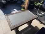 Tuintafel van Own-Living 140x80x70, Tuin en Terras, Tuintafels, Ophalen, Zo goed als nieuw, Rechthoekig, Wicker