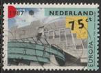 Nederland 1987 1377 Europa 75c, Gest, Postzegels en Munten, Postzegels | Nederland, Ophalen of Verzenden, Na 1940, Gestempeld