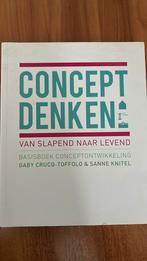 Sanne Knitel - Conceptdenken, Ophalen of Verzenden, Zo goed als nieuw, Sanne Knitel; Gaby Crucq-Toffolo