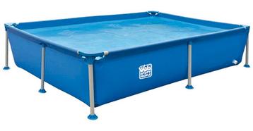 Stalen frame zwembad 228x159x42 cm beschikbaar voor biedingen