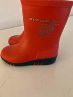 Regenlaarsjes Dunlop maat 22, Ophalen of Verzenden, Zo goed als nieuw, Jongen of Meisje, Laarzen
